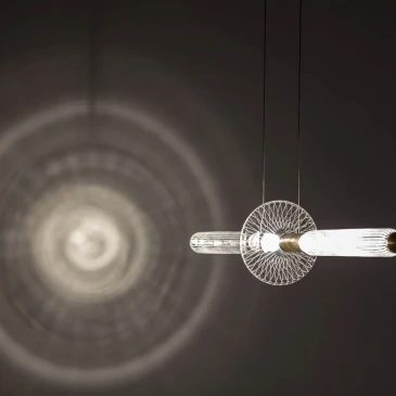 Lasvit Crystal Rock Pendelleuchte Zingg-Lamprecht Zürich Schweiz